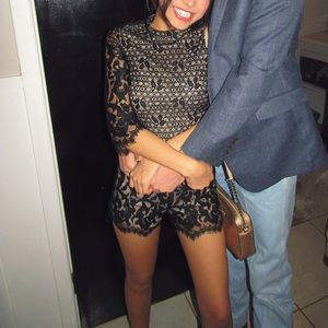 Gianni Bini black romper